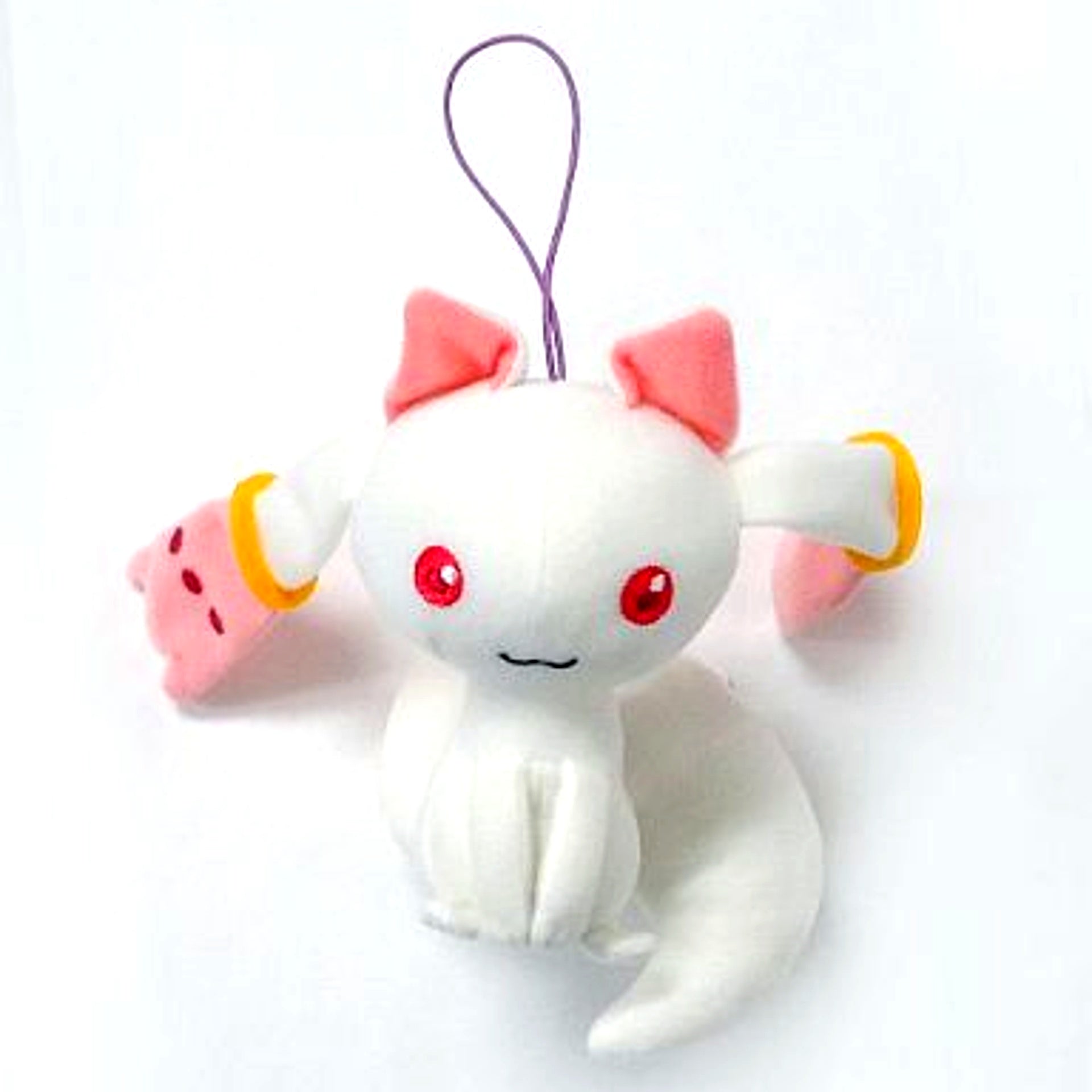 Kyubey Magiccraft Mascot with Elastic String Puella Magi Madoka Magica the Movie Rebellion [USED]