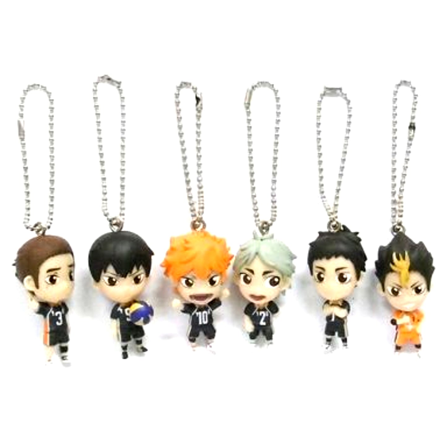 Set of 6 Deforme mini Haikyu!! [USED]