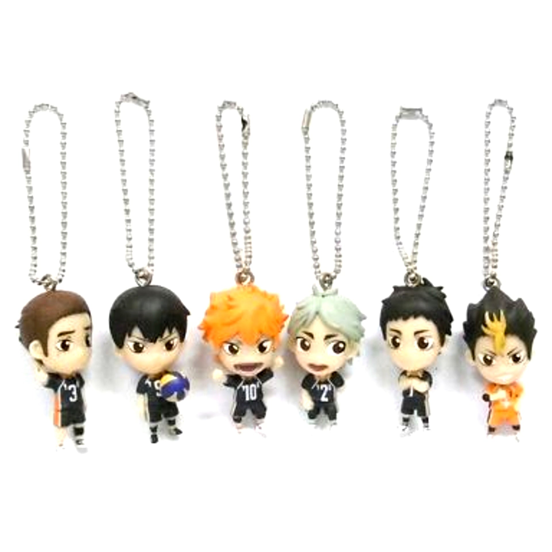 Set of 6 Deforme mini Haikyu!! [USED]