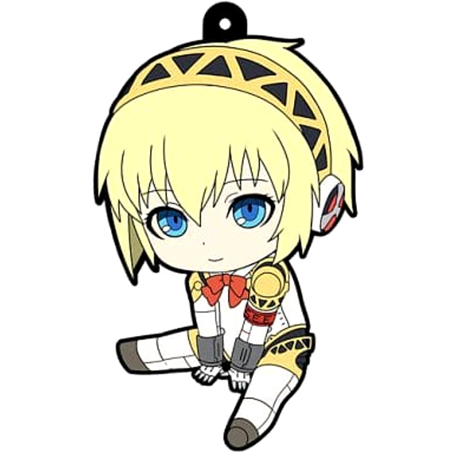 Persona 3 The Movie Aigis Petanko Trading Rubber Strap Keychains [USED]