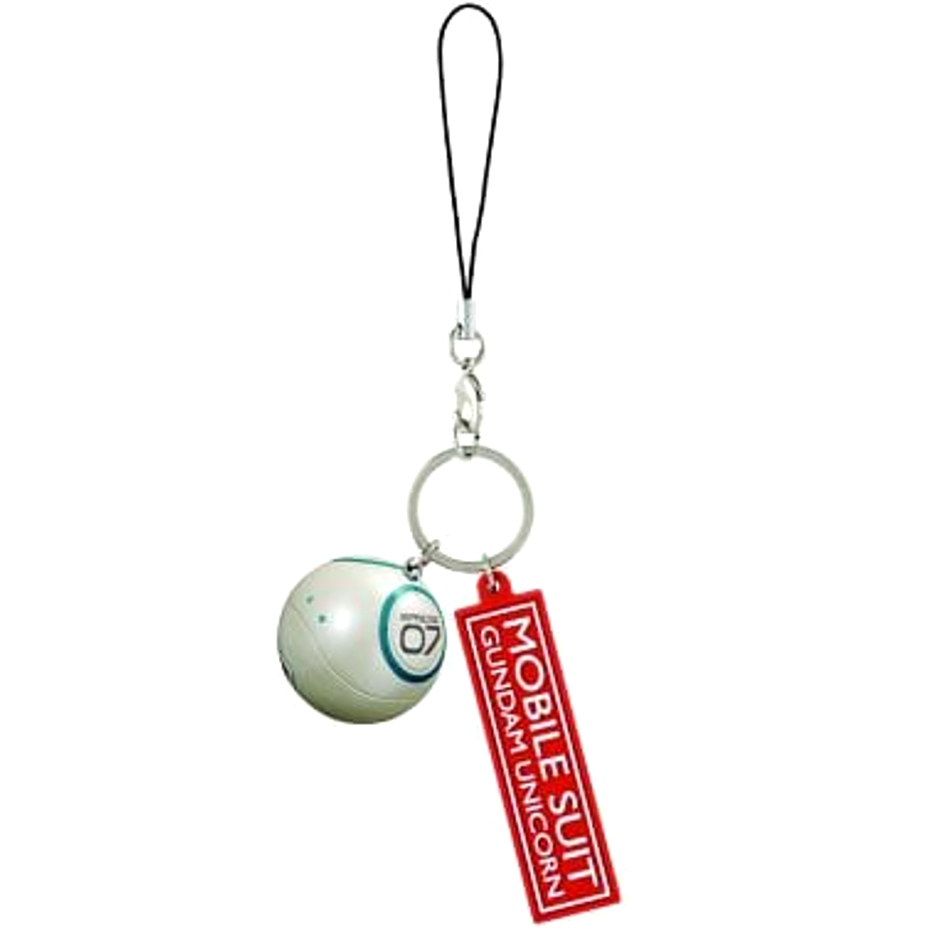 Mobile Suit Gundam Unicorn Halo White X Blue Ichiban Kuji Prelude of Episode 7 Design Strap Prize I [USED]