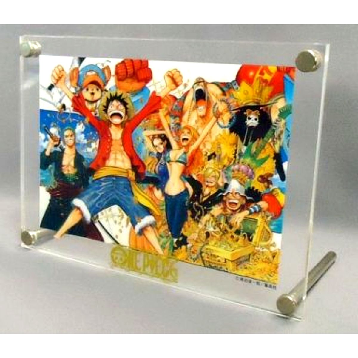 Straw Hat Pirates Premium Acrylic Board One Piece Weekly Shonen Jump Issue 44 Final Sea New World Arc Opening Commemorative Gift [USED]