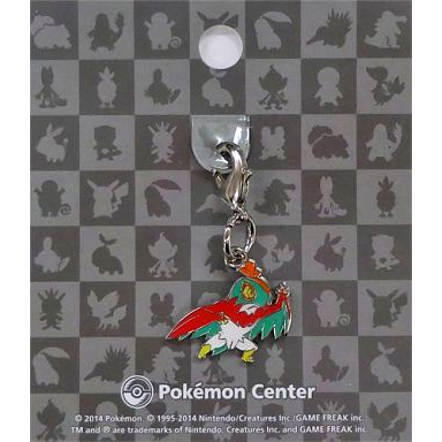 701 Hawlucha National Pokedex Metal Charm Pokemon Pokemon Center Ltd [USED]