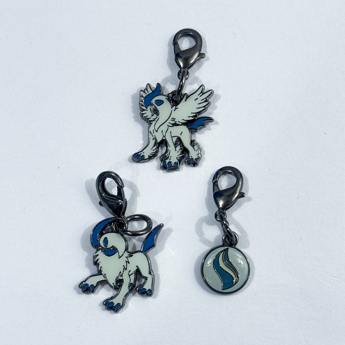 Mega Absol Pokemon Metal Charm Pokemon Center Limited Charm [USED]