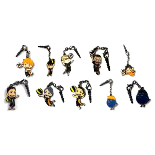 Set of 10 Haikyu!! Collection Charm Jump Shop Ltd [USED]