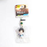 Levi Hot Spring Attack on Titan Local Bead Strap with Earphone Jack Hot Spring Limited Key Chain [USED]