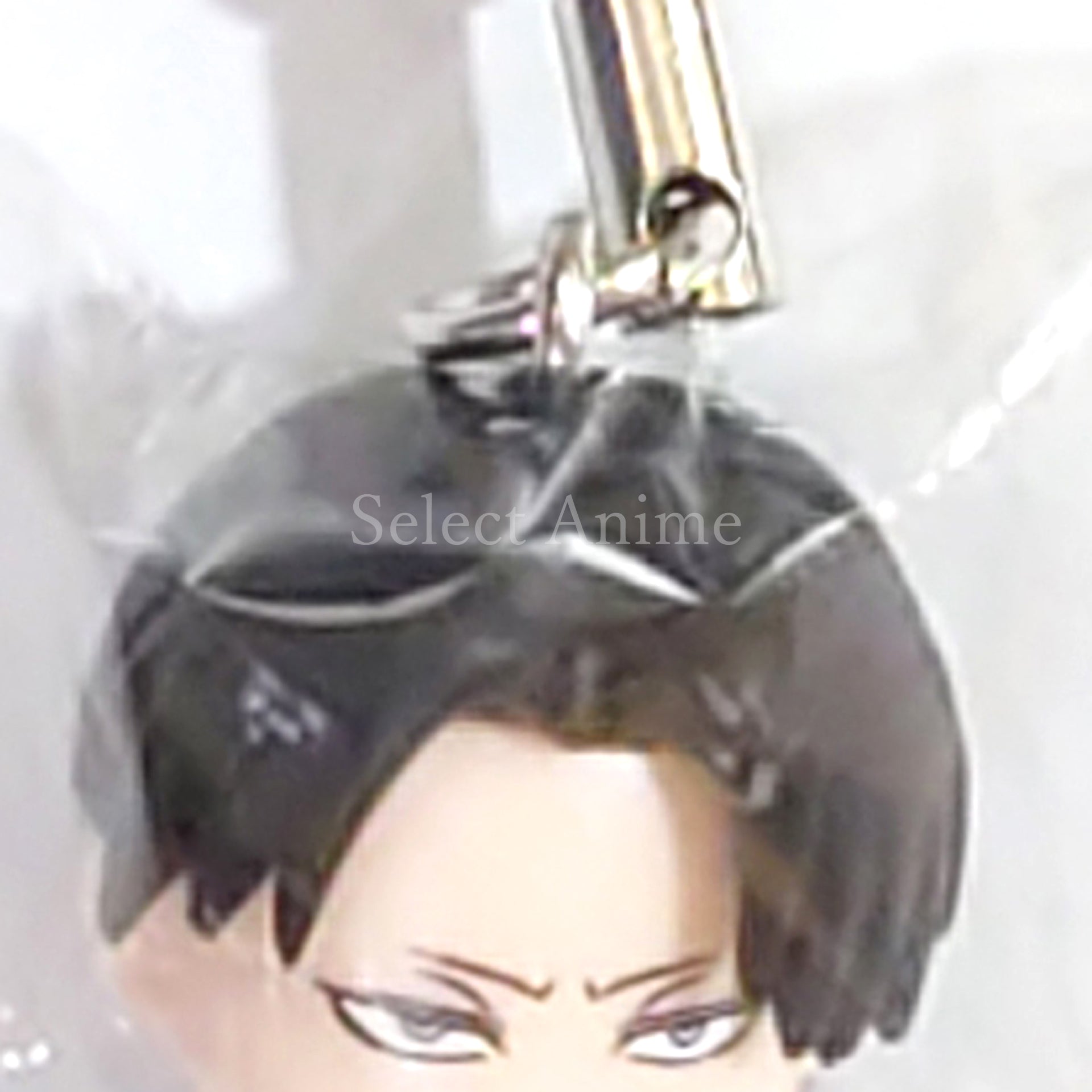Levi Hot Spring Attack on Titan Local Bead Strap with Earphone Jack Hot Spring Limited Key Chain [USED]