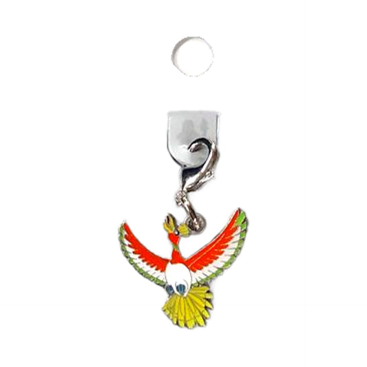 Ho-Oh Pokemon National Pokedex Metal Charm Pokemon Center Limited Charm [USED]