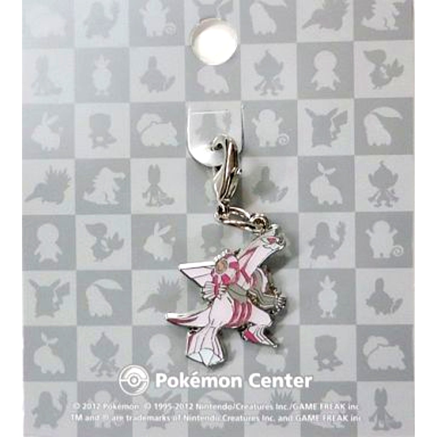 Palkia Pokemon National Pokedex Metal Charm Pokemon Center Limited [USED]
