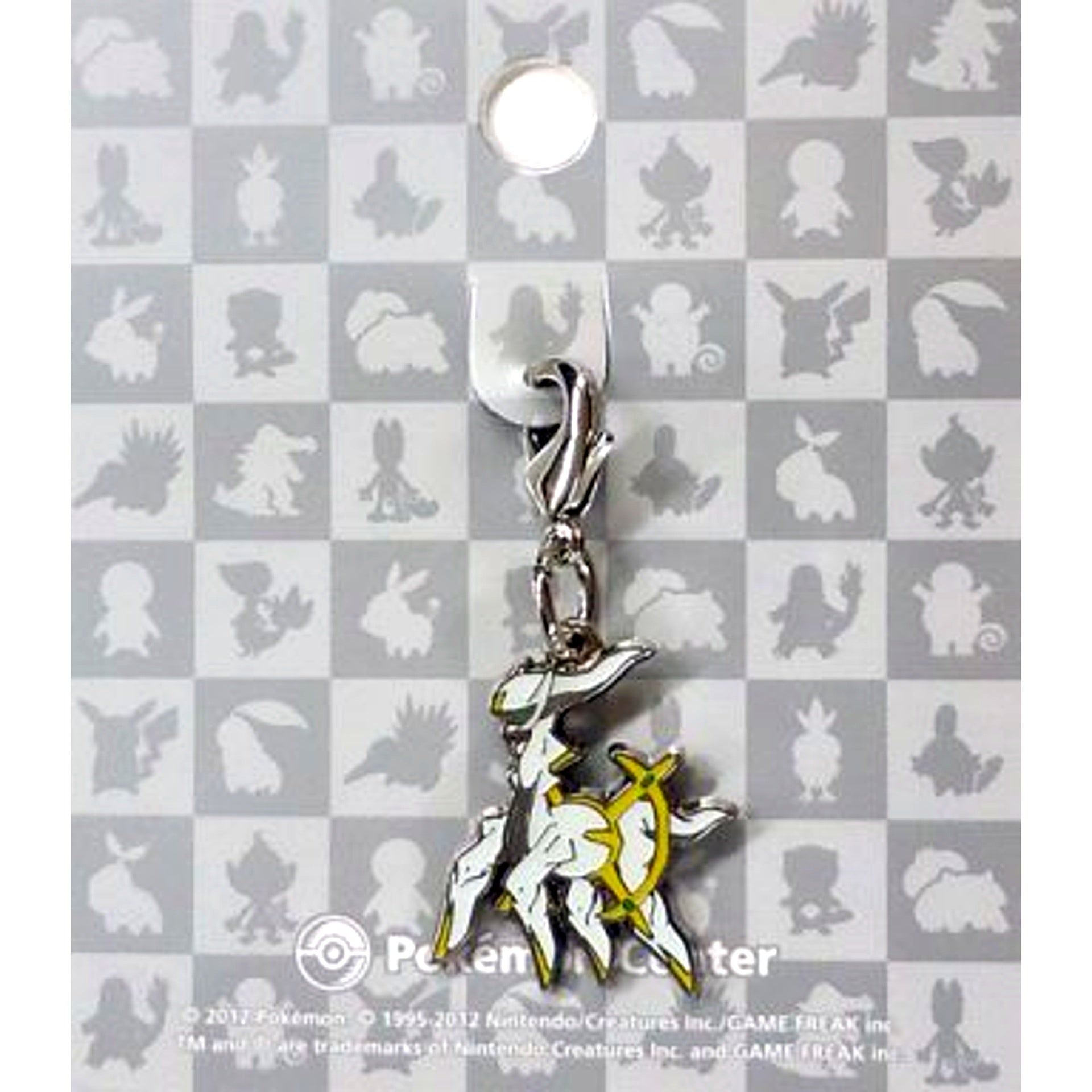 Arceus 493 National Pokedex Metal Charm Pokemon Pokemon Center Limited [USED]