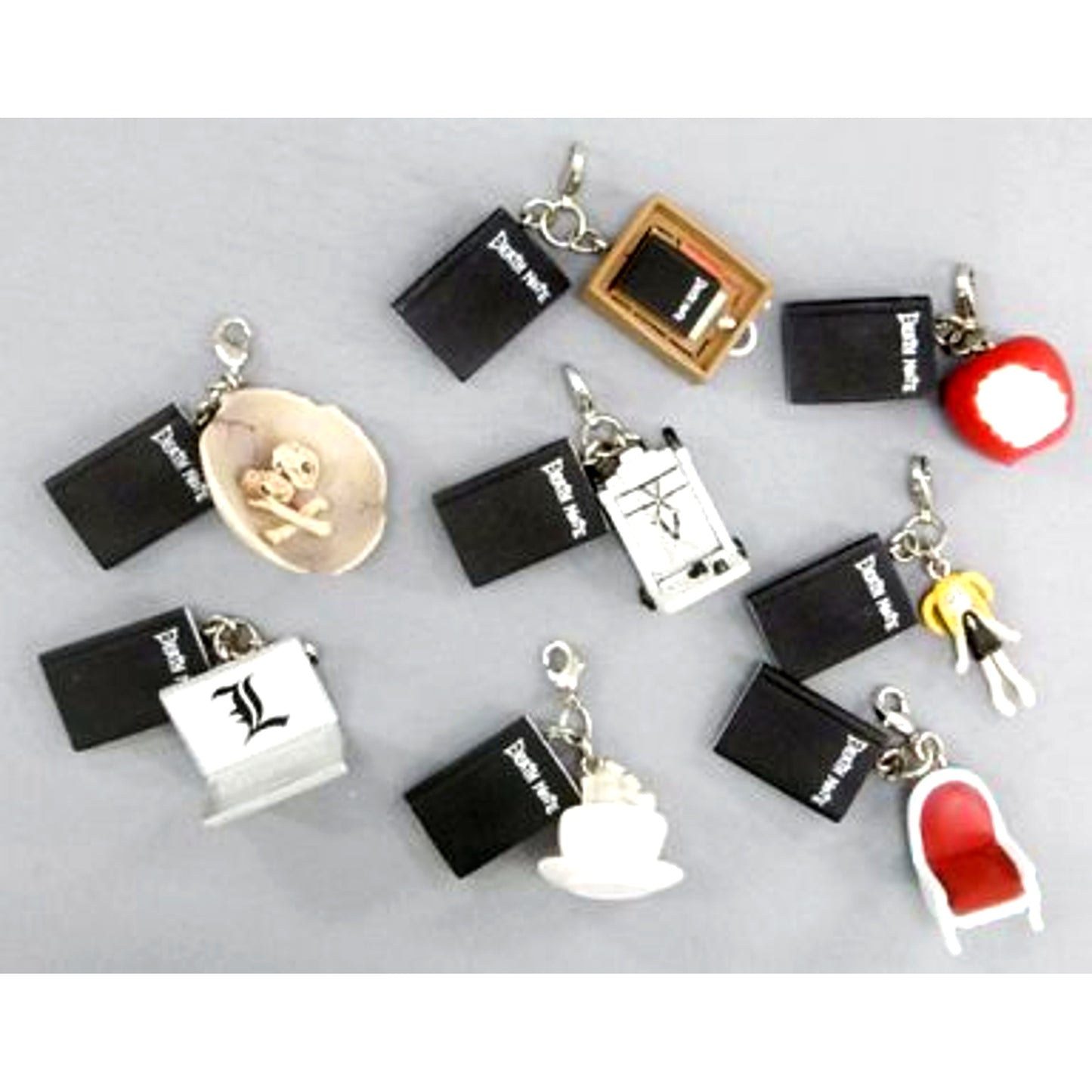 Set of 8 Death Note Tetra Collection World Items [USED]