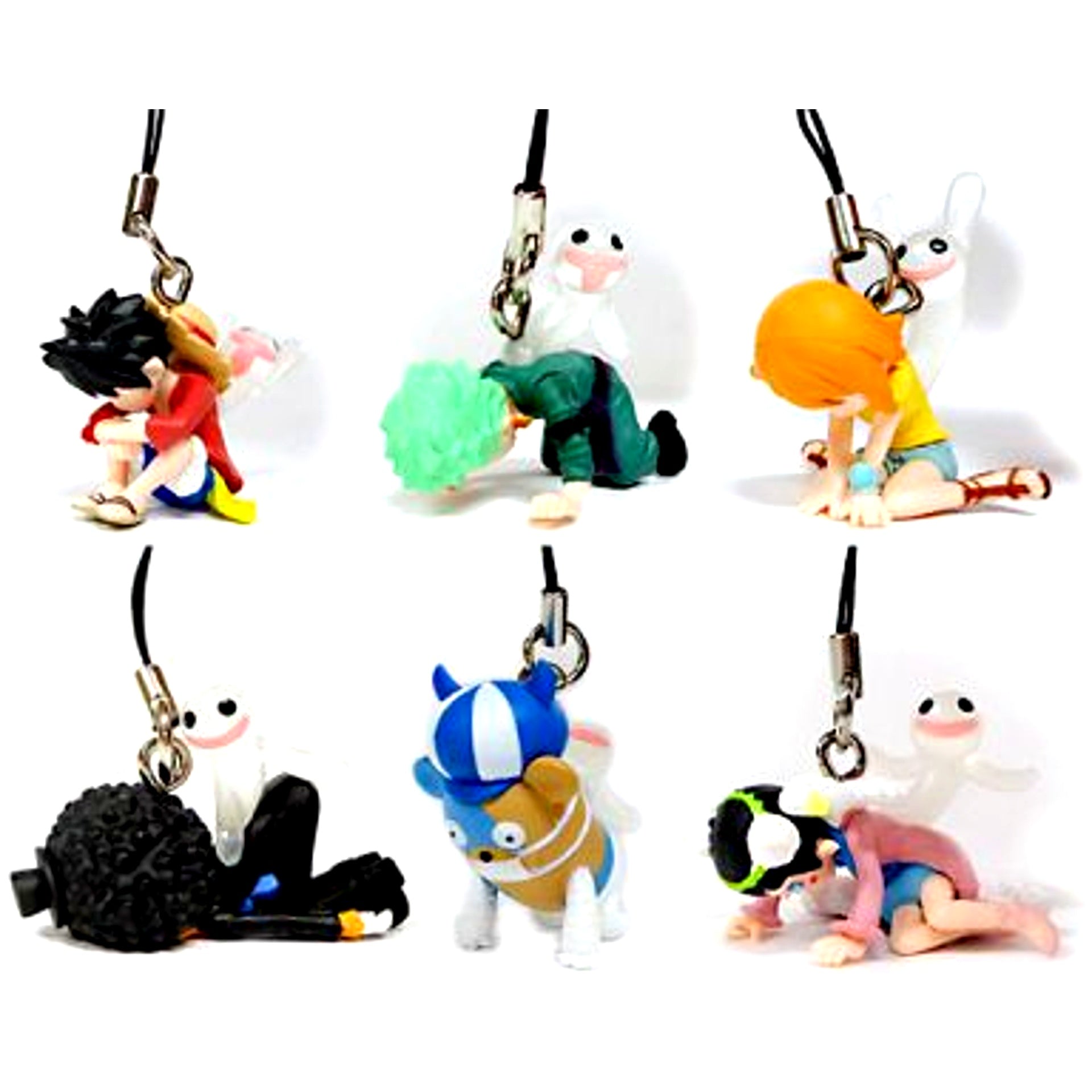 Set of 6 One Piece Negative Strap 3 [USED]
