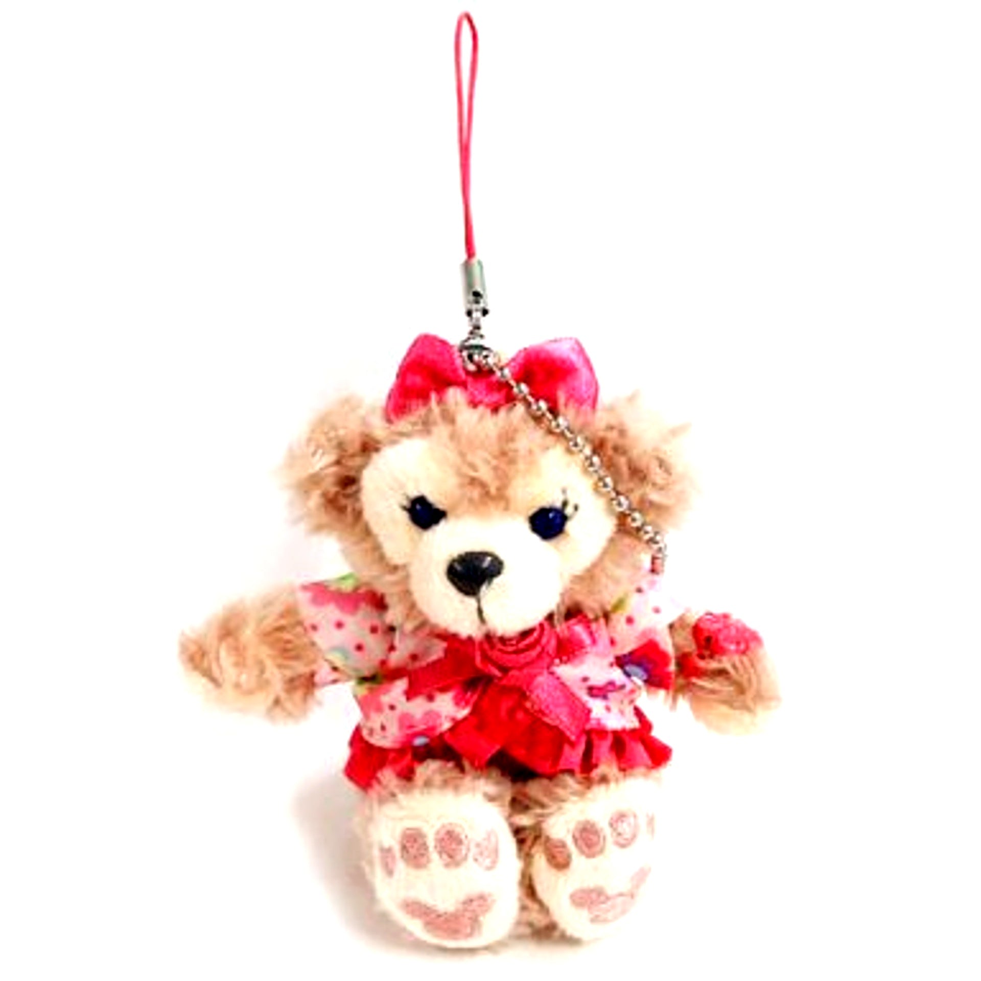 ShellieMay Mickey & Duffy's Spring Voyage 2014 Plush Strap Disney Sea Limited [USED]