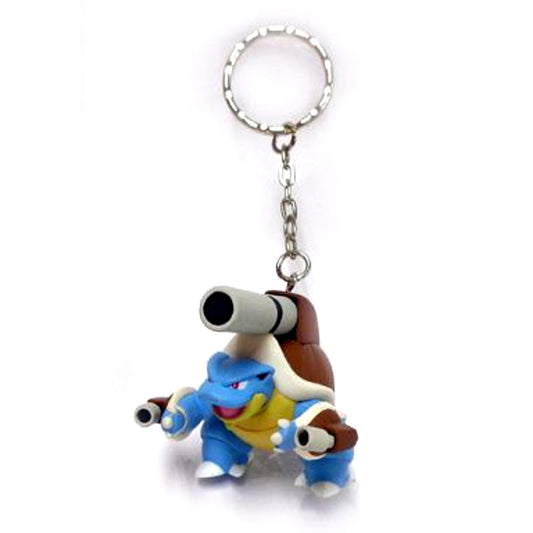 Mega Blastoise Pokemon XY Real Figure Keychain Mega Evolution 2 [USED]