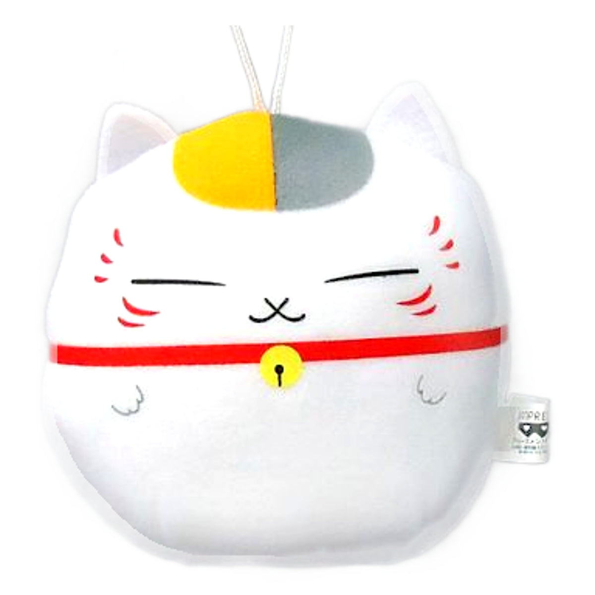 Nyanko-sensei Eyes Closed Natsume's Book of Friends Marukorin Plush Toy It's not That I'm Fat. Mascot [USED]
