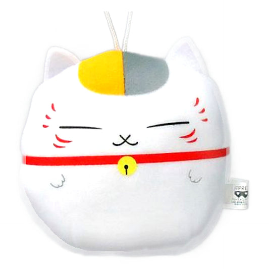Nyanko-sensei Eyes Closed Natsume's Book of Friends Marukorin Plush Toy It's not That I'm Fat. Mascot [USED]