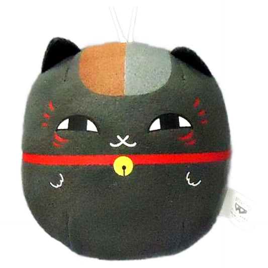 Black Nyanko Natsume's Book of Friends Marukorin Plush Toy It's not That I'm Fat. Mascot [USED]