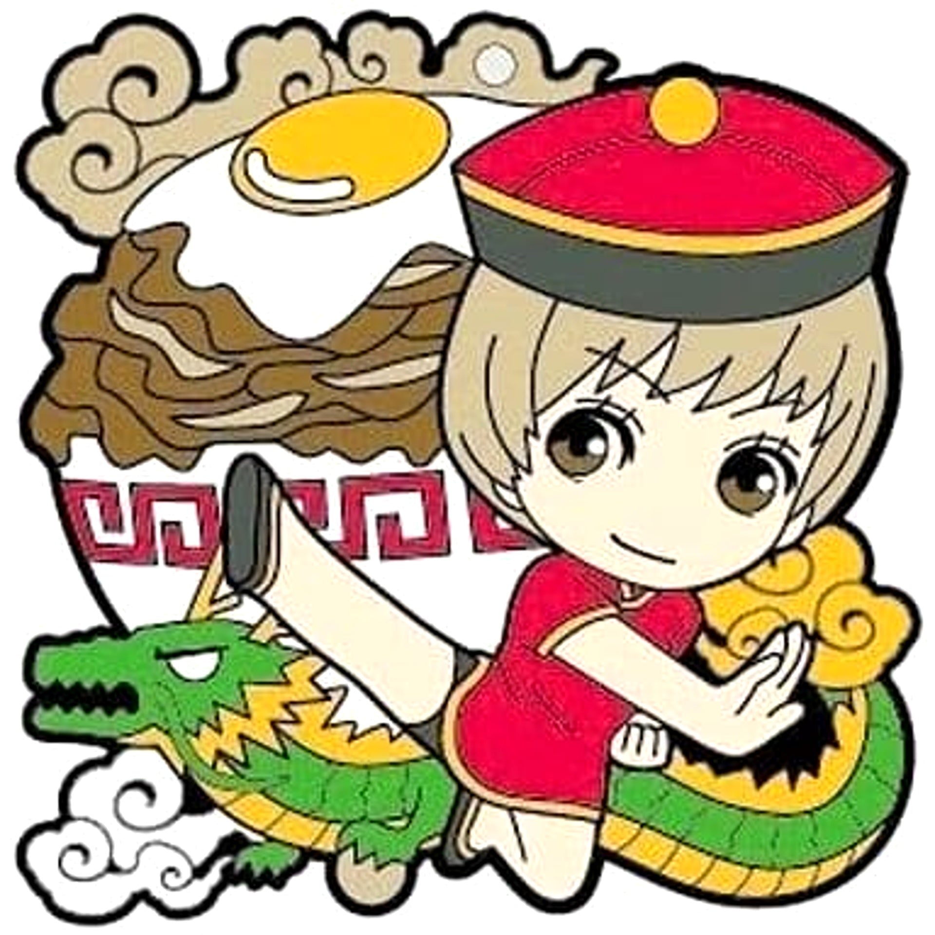 Persona 4: Golden Chie Satonaka Variety Rubber Mascot Keychains [USED]