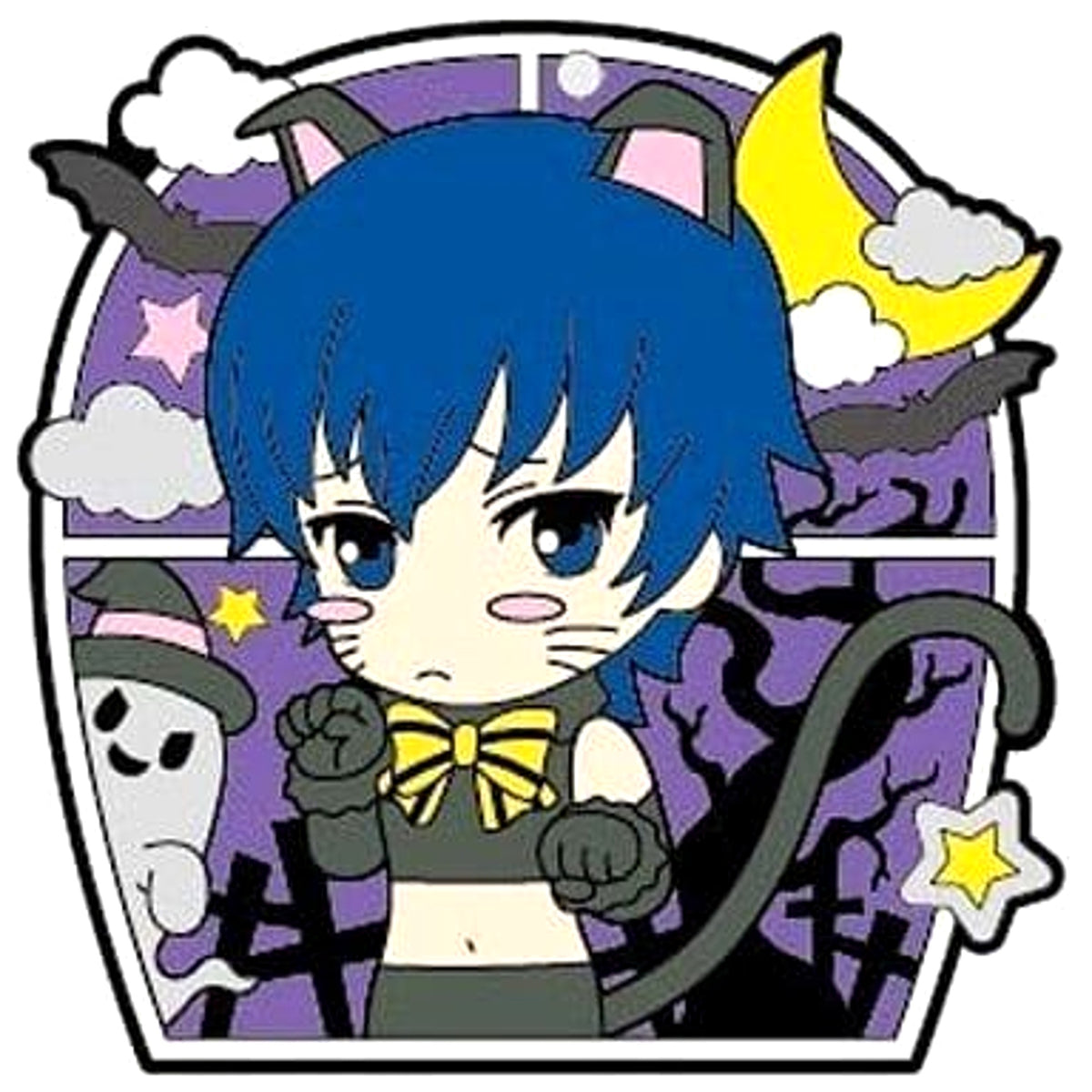 Persona 4: Golden Naoto Shirogane Variety Rubber Mascot Keychains [USED]