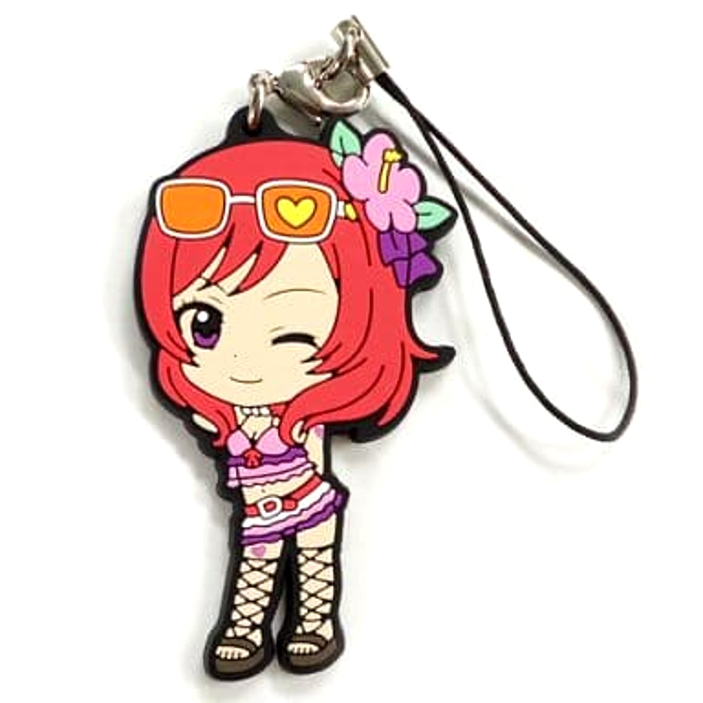 Love Live! Maki Nishikino Ichiban Kuji 3rd Stage Rubber Charm Prize N [USED]