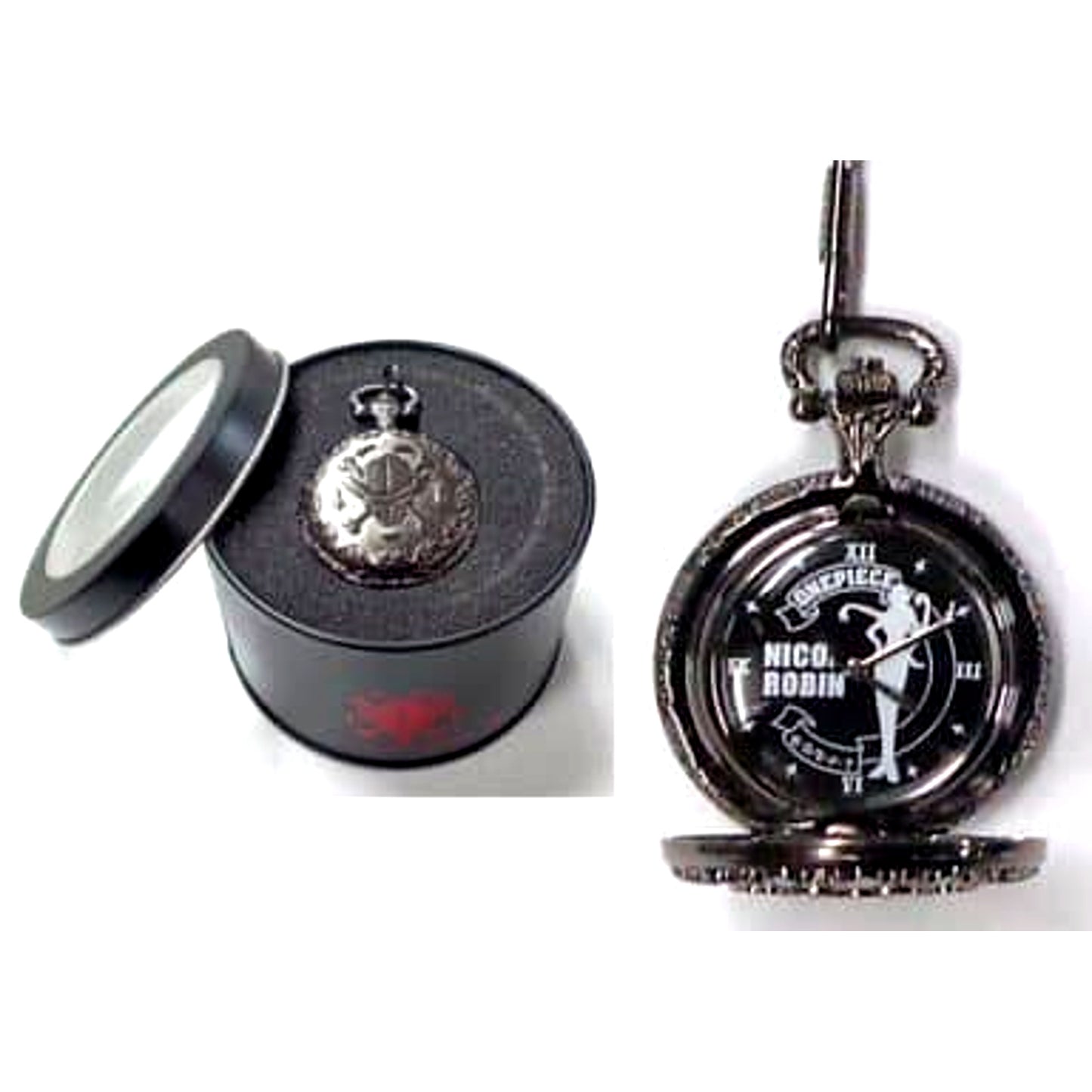 Nico Robin One Piece Pocket Watch Black GM1 [USED]