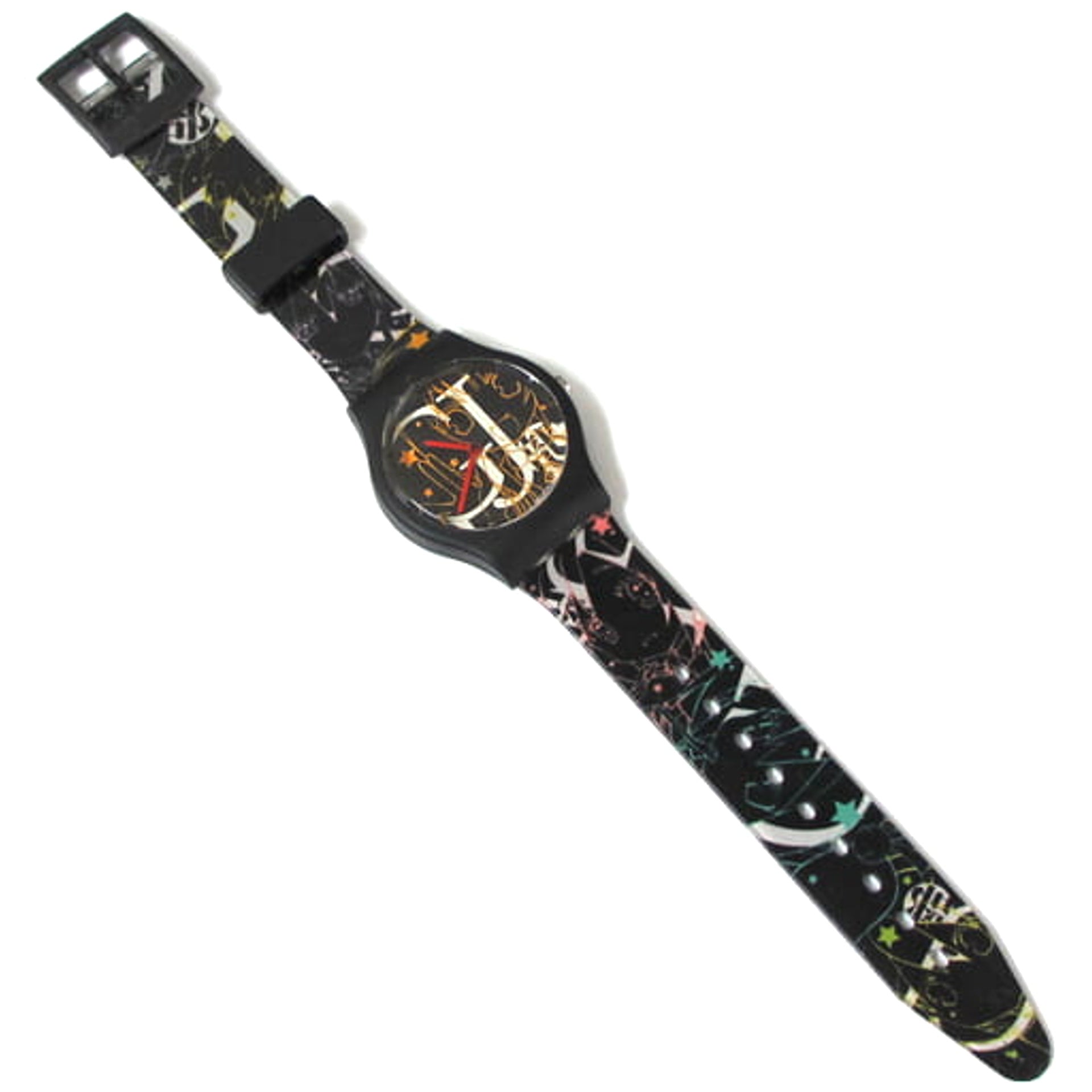 GJ Club Signed Black Member Wristwatch Comiket 86 Goods [USED]