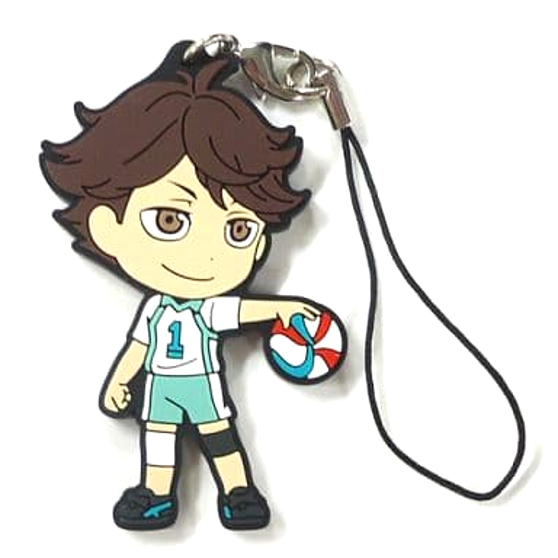 Haikyu!! Toru Oikawa Ichiban Kuji We're going national!! Rival Rubber Strap Prize E Keychains [USED]
