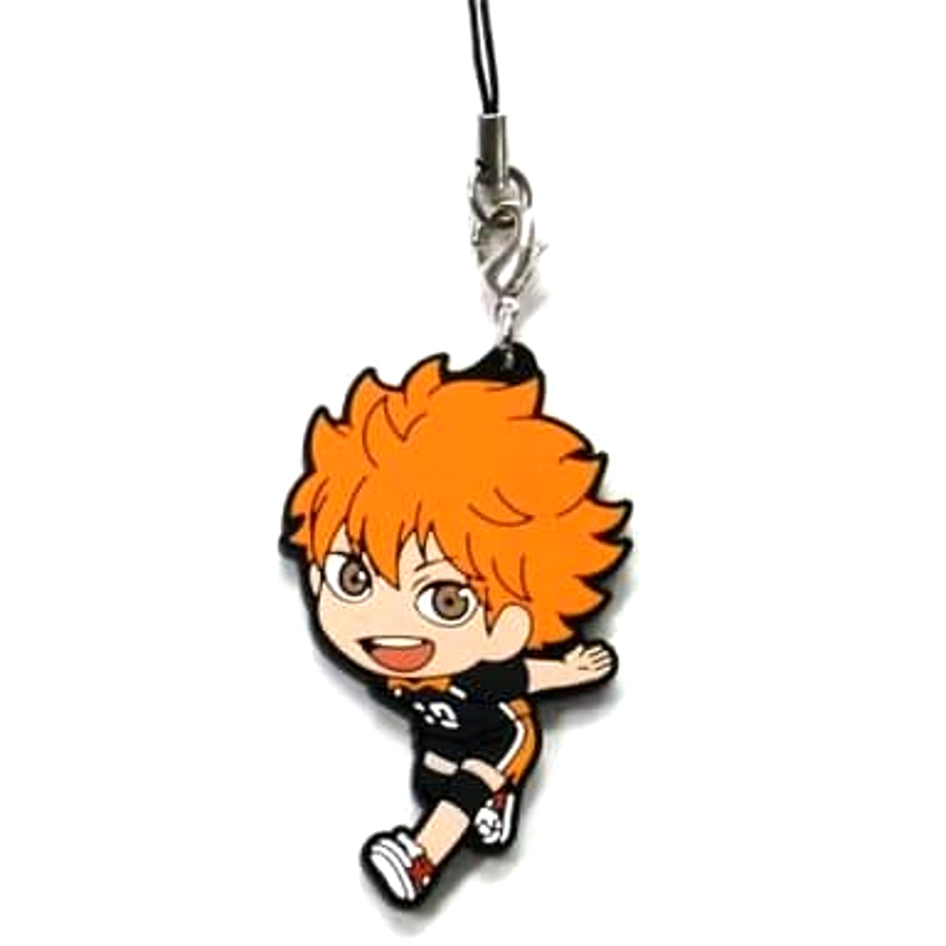 Haikyu!! Shoyo Hinata Ichiban Kuji We're going national!! Karasuno Rubber Strap Prize F Keychains [USED]