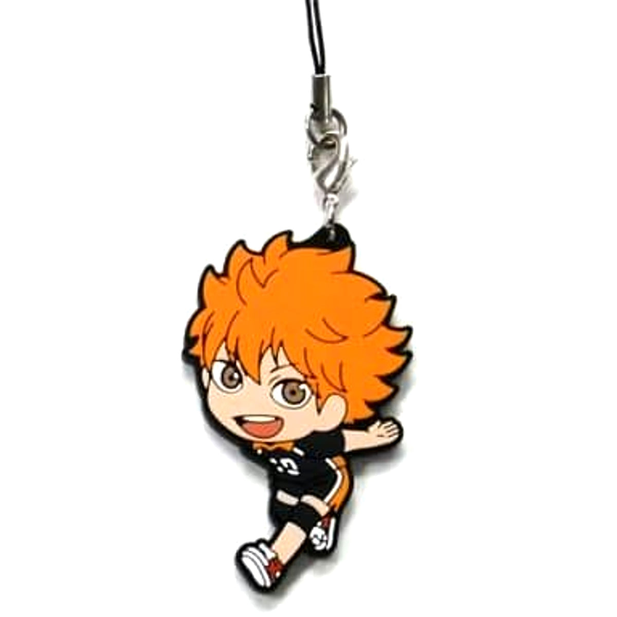 Haikyu!! Shoyo Hinata Ichiban Kuji We're going national!! Karasuno Rubber Strap Prize F Keychains [USED]