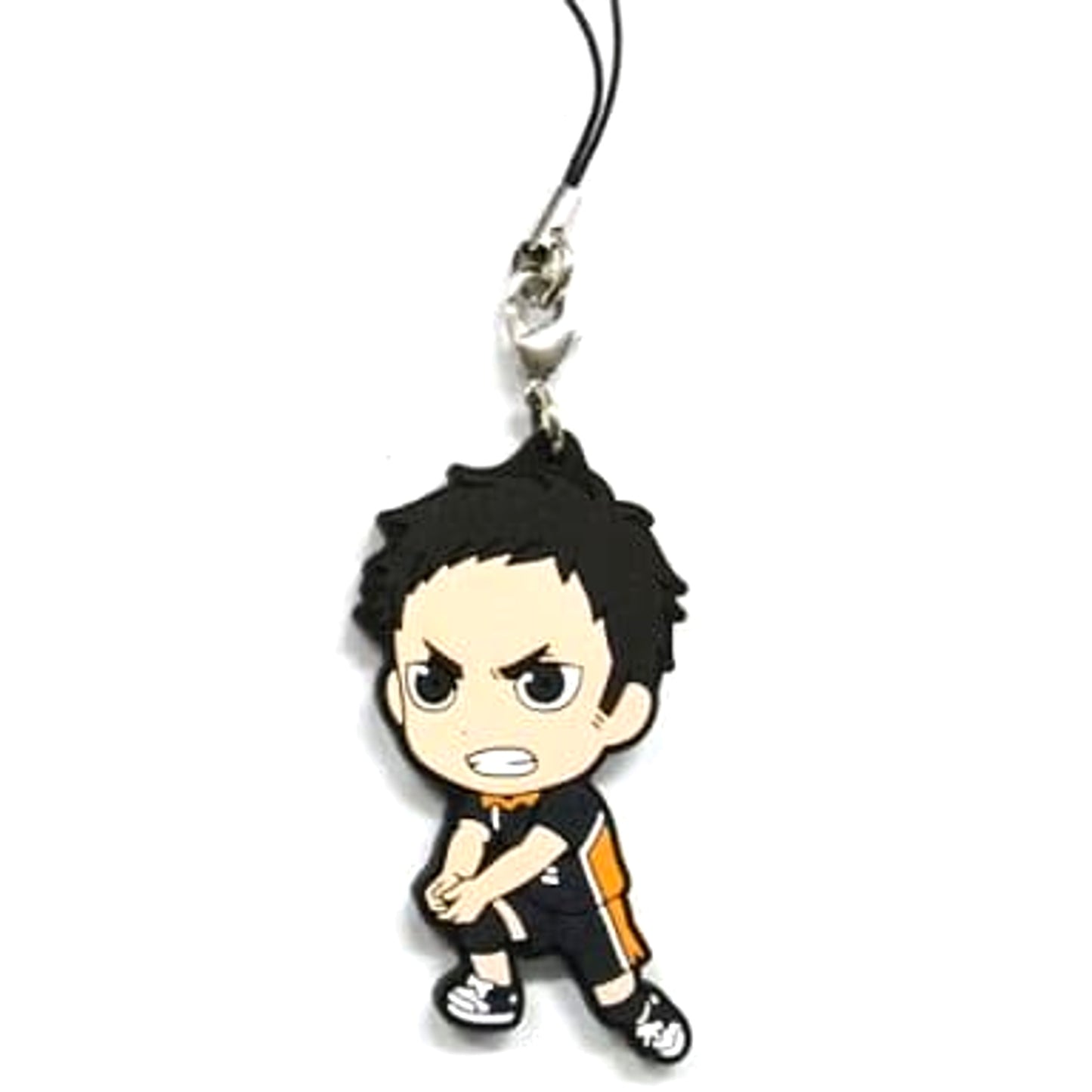Haikyu!! Daichi Sawamura Ichiban Kuji We're going national!! Karasuno Rubber Strap Prize F Keychains [USED]