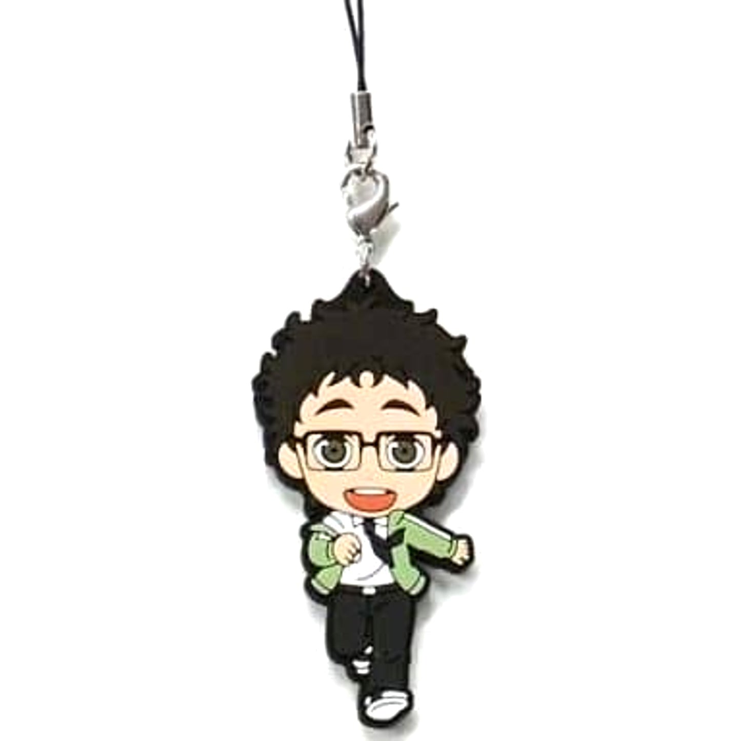 Haikyu!! Ittetsu Takeda Ichiban Kuji We're going national!! Karasuno Rubber Strap Prize F Keychains [USED]