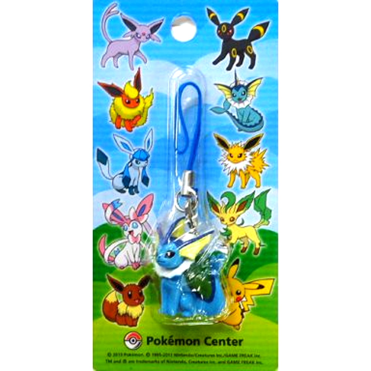 Vaporeon Figure Strap Pokemon Pokemon Center Limited [USED]