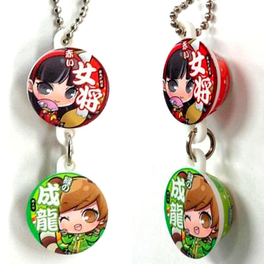 Yukiko & Chie Branded Cup Noodle Persona 4 The Golden Self-Proclaimed Special Investigation Squad Collection [USED]