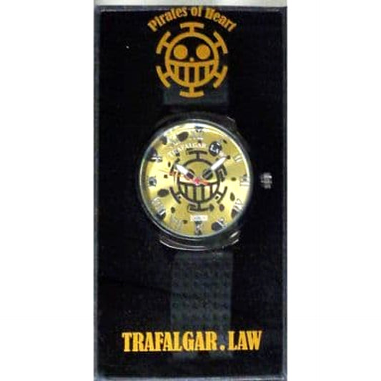 One Piece Trafalgar Law Leopard Print Wristwatch Gold Dial [USED]