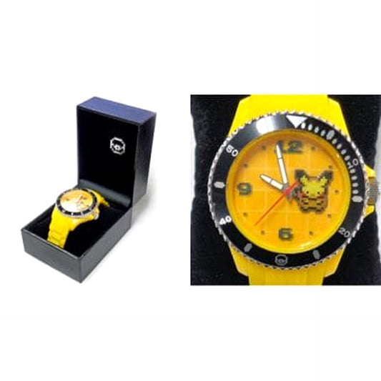 Pokemon Pikachu Game Dot Series Wristwatch Pokemon Center Limited [USED]