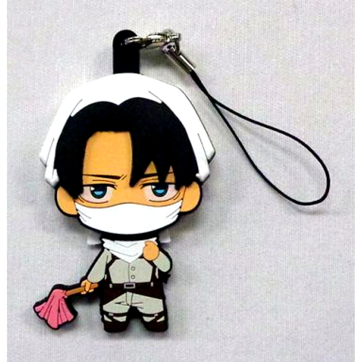 Levi Cleaning Ver. Attack on Titan Pictam! Strap C86 Goods [USED]