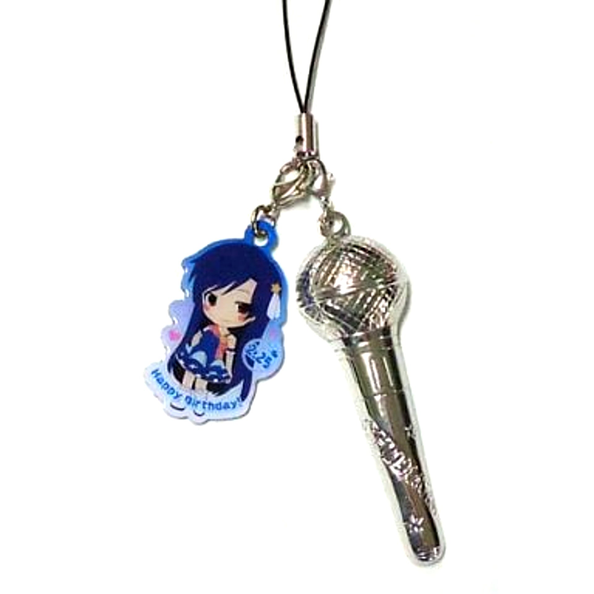 Chihaya Kisaragi Anniversary Mic Strap The Idolm@ster [USED]