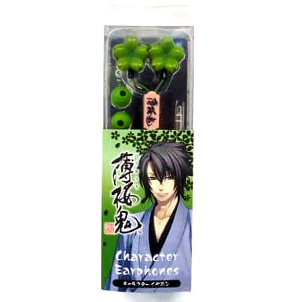 Soji Okita Hakuoki Shinsengumi Kitan Character Earphones [USED]
