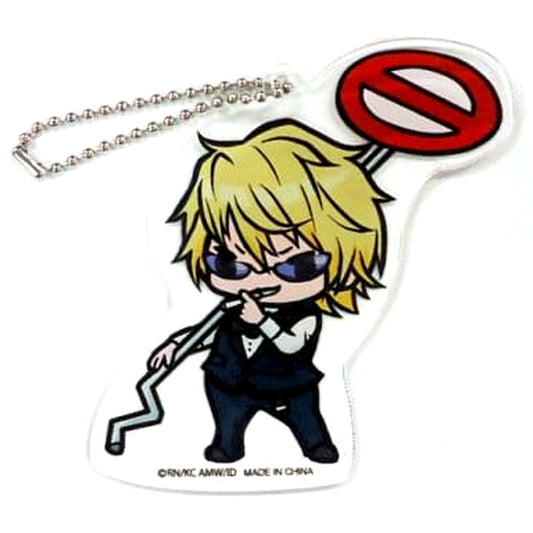 Shizuo Heiwajima Durarara!!x2 Chibi Clear Charm [USED]