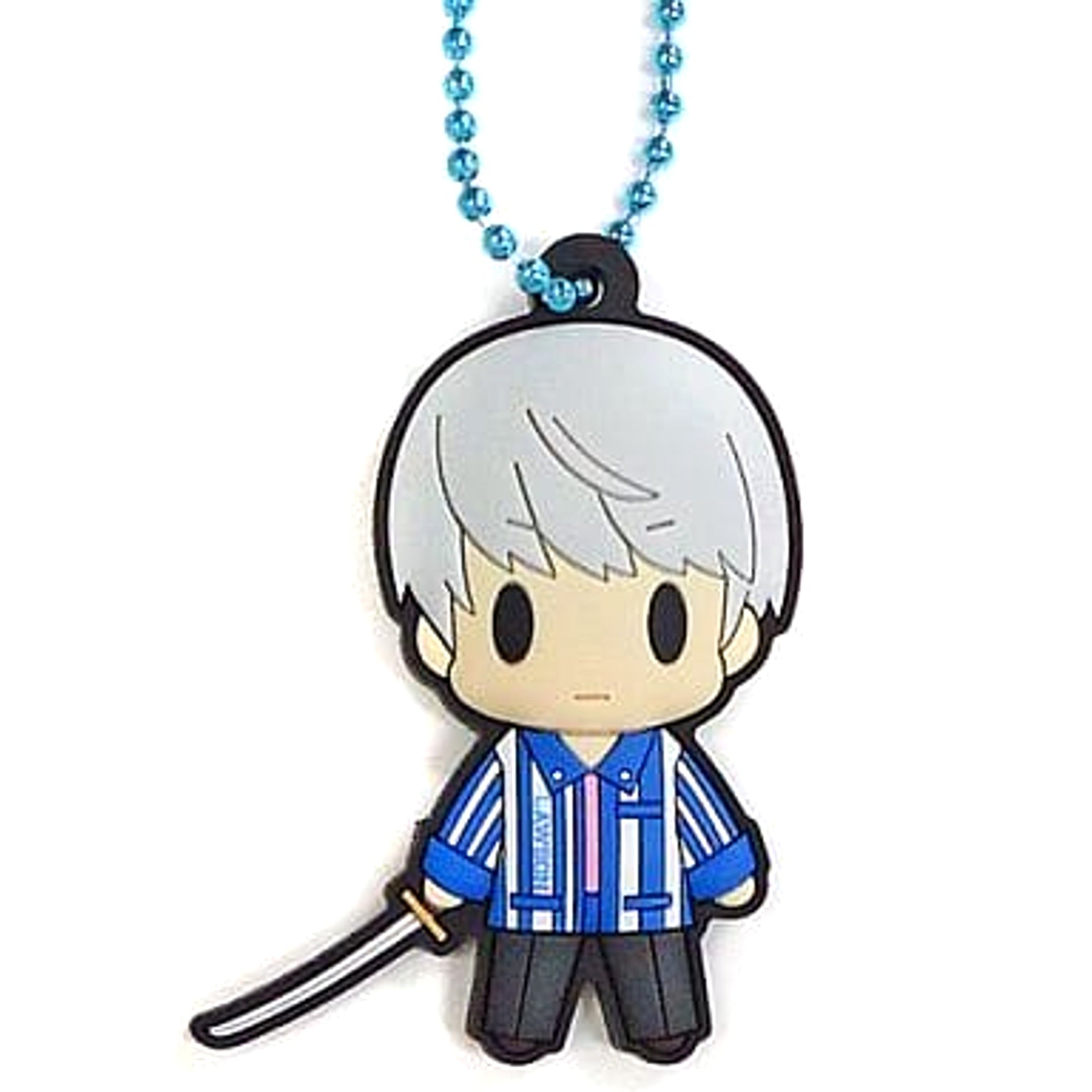 Persona 4: Arena Ultimax P4 Protagonist Yu Narukami D4 Rubber Keychain Collection Lawson Limited Edition Keychains [USED]