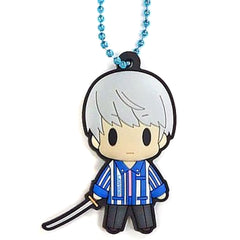 Persona 4: Arena Ultimax P4 Protagonist Yu Narukami D4 Rubber Keychain Collection Lawson Limited Edition Keychains [USED]