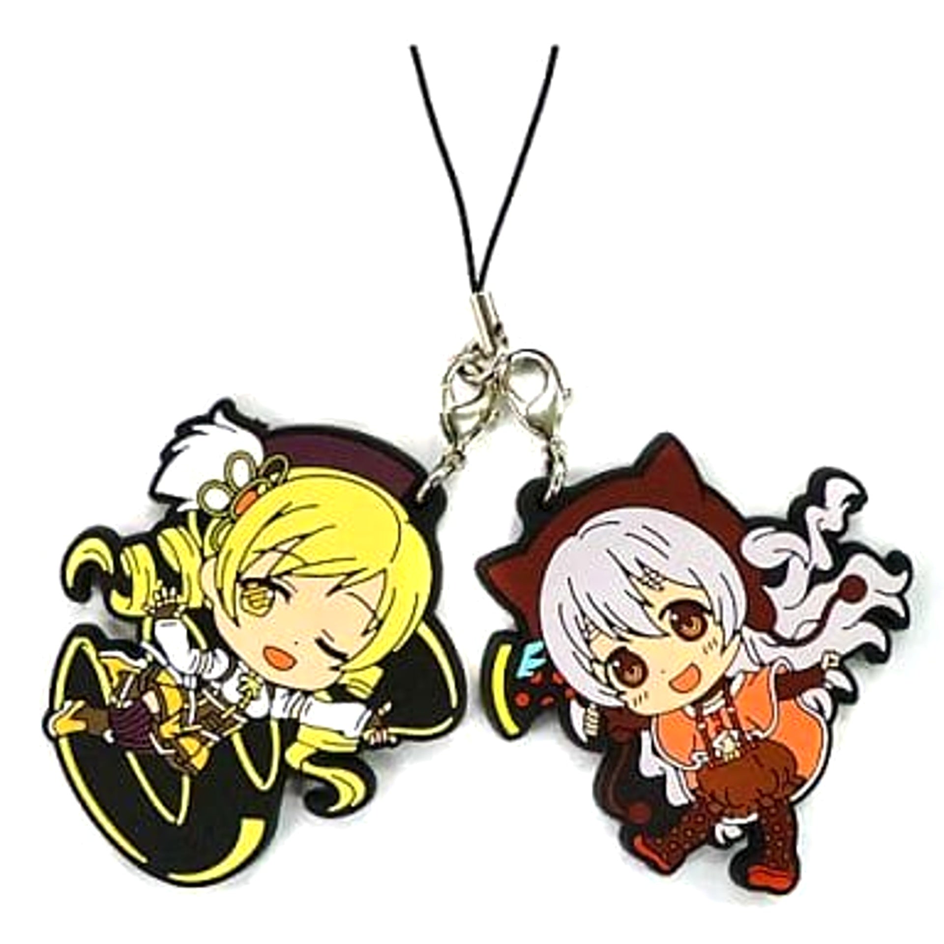 Puella Magi Madoka Magica The Movie Rebellion Nagisa Mami Ichiban Kuji Premium Rubber Charm Kyunchara Illustrations Prize I [USED]