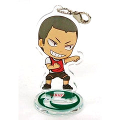Haikyu!! Tanaka Ryunosuke Ichiban Kuji Spring Training Camp! Plate Charm Kyunchara Illustrations Prize G Charm [USED]