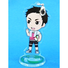 Haikyu!! Daichi Sawamura Ichiban Kuji Spring Training Camp! Plate Charm Kyunchara Illustrations Prize G Charm [USED]