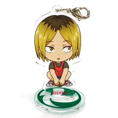 Haikyu!! Kenma Kozume Ichiban Kuji Spring Training Camp! Plate Charm Kyunchara Illustrations Prize G Charm [USED]