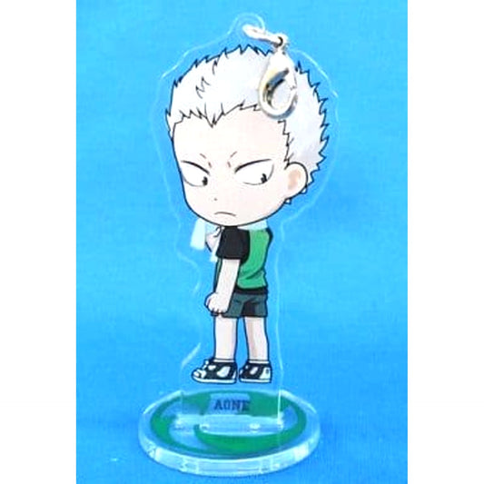Haikyu!! Takanobu Aone Ichiban Kuji Spring Training Camp! Plate Charm Kyunchara Illustrations Prize G Charm [USED]
