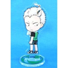 Haikyu!! Takanobu Aone Ichiban Kuji Spring Training Camp! Plate Charm Kyunchara Illustrations Prize G Charm [USED]