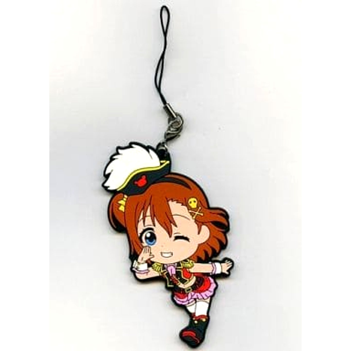 Love Live! Honoka Kosaka Ichiban Kuji Kyun-Kyun Sensation! Rubber Charm Kyunchara Illustrations Prize M [USED]