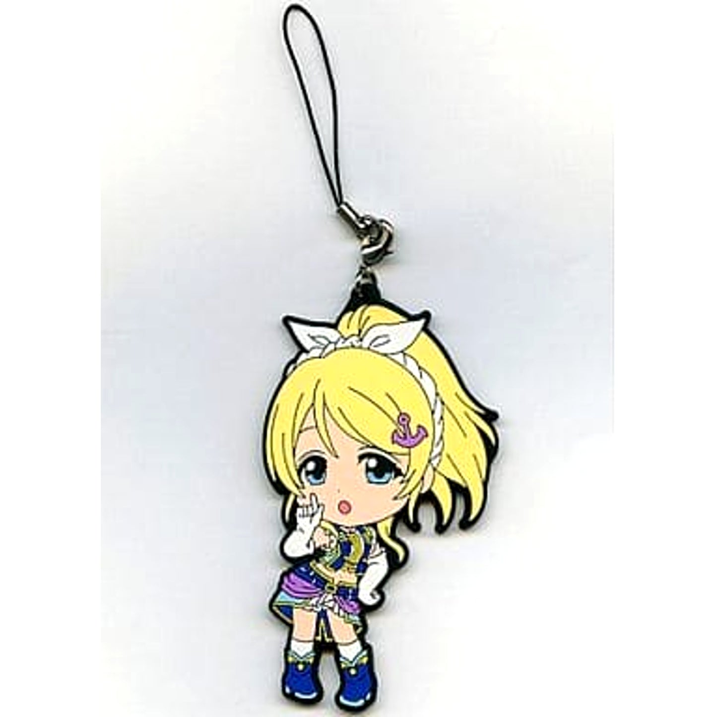 Love Live! Eri Ayase Ichiban Kuji Kyun-Kyun Sensation! Rubber Charm Kyunchara Illustrations Prize M [USED]