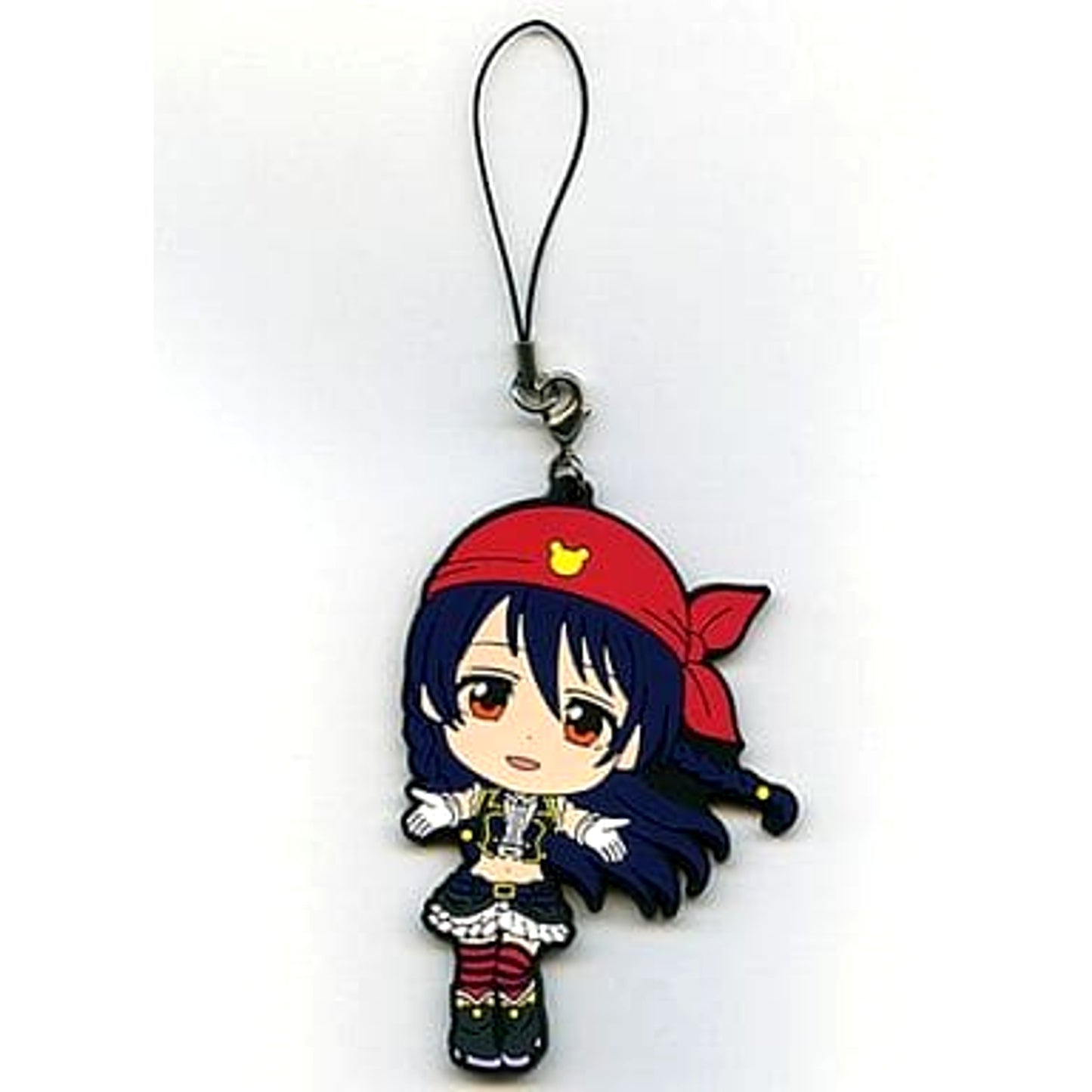 Love Live! Umi Sonoda Ichiban Kuji Kyun-Kyun Sensation! Rubber Charm Kyunchara Illustrations Prize M [USED]